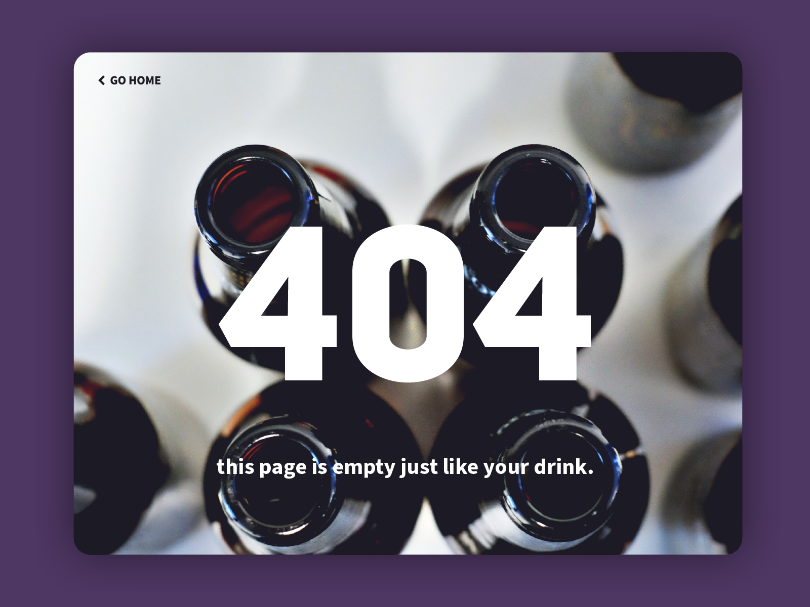 404 — Error Page